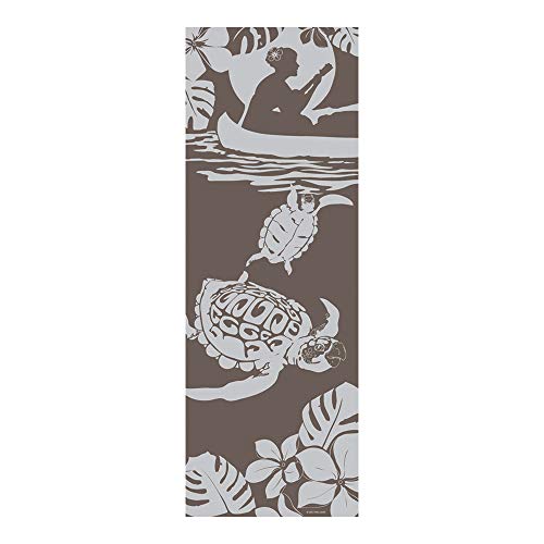 Wai Lana Yogi Sea Turtles Mat, Gray Littleton Physical Therapy