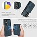 for Samsung Galaxy A52 5G Detachable Wallet Compatible with Magsafe Wireless Charging Case with Card Holder,Cash Slot,Kickstand 2 in 1 Shockproof Case(Blue)