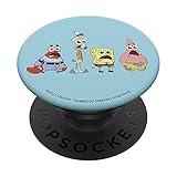 SpongeBob SquarePants Group Stare PopSockets PopGrip: Swappable Grip for Phones & Tablets