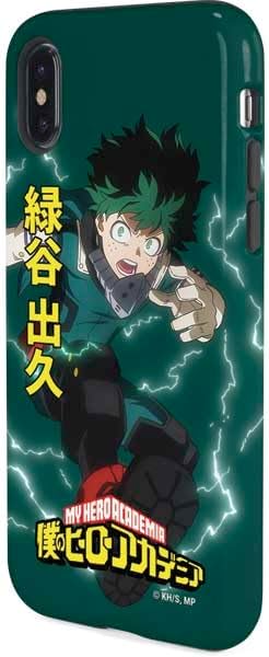 Skinit Pro Phone Case Compatible with iPhone X - Officially Licensed My Hero Academia Deku Season 4 Design