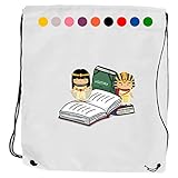 My Custom Style Sacco Zaino Poliestere 34x40cm#Scuola - Storia#