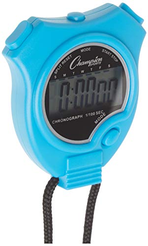 image for Champion Sports 910NSET Stopwatch Timer Set: Waterproof, HandHeld Digi