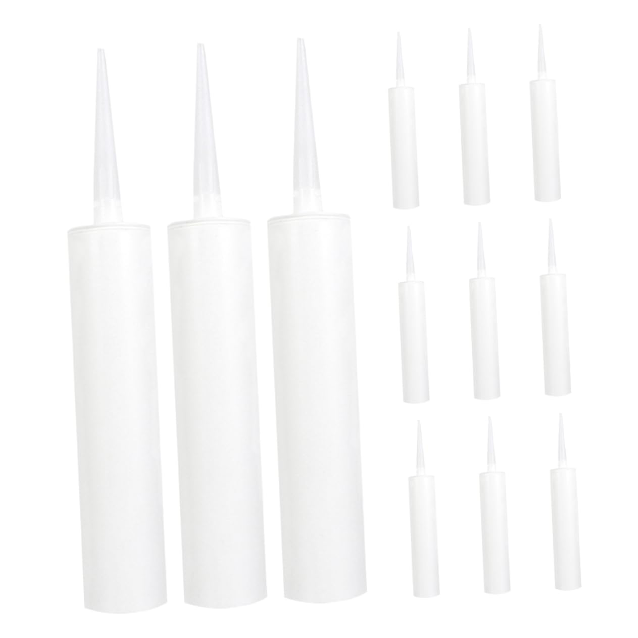 Tube vide de calfeutrage rechargeable Alipis pour joint silicone carrelage et fuite plastique