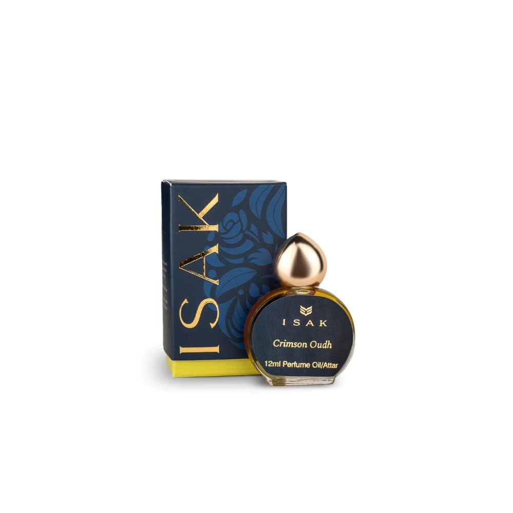 ISAK Fragrances Crimson Oudh Attar for Unisex, 12ml
