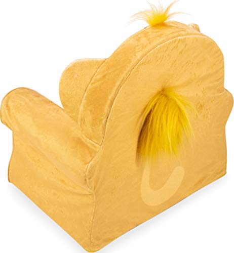 Marshmallow Furniture Comfy Foam Toddler Chair Kid's Furniture for Ages 18 Months and Up, Disney's The Lion King