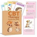 CBT Cards for Kids, 52 Cognitive Behavioral Therapy Activity Cards for Emotional Regulation, Coping Skills...
