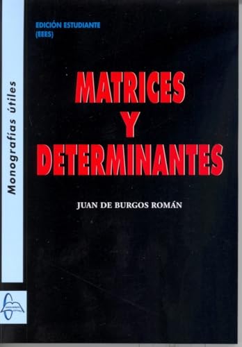 Portada de Matrices y Determinantes