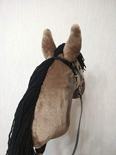 Stick horse for children Hobby horse for kids Chestnut hobby horse