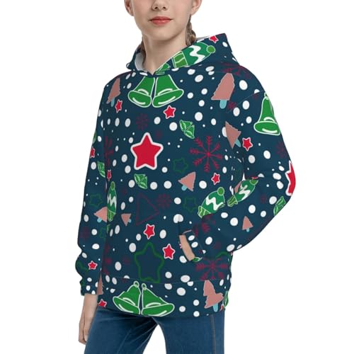 Christmas Kid Hoodies Boys Sweatshirts Girls Pullover with Pocket2