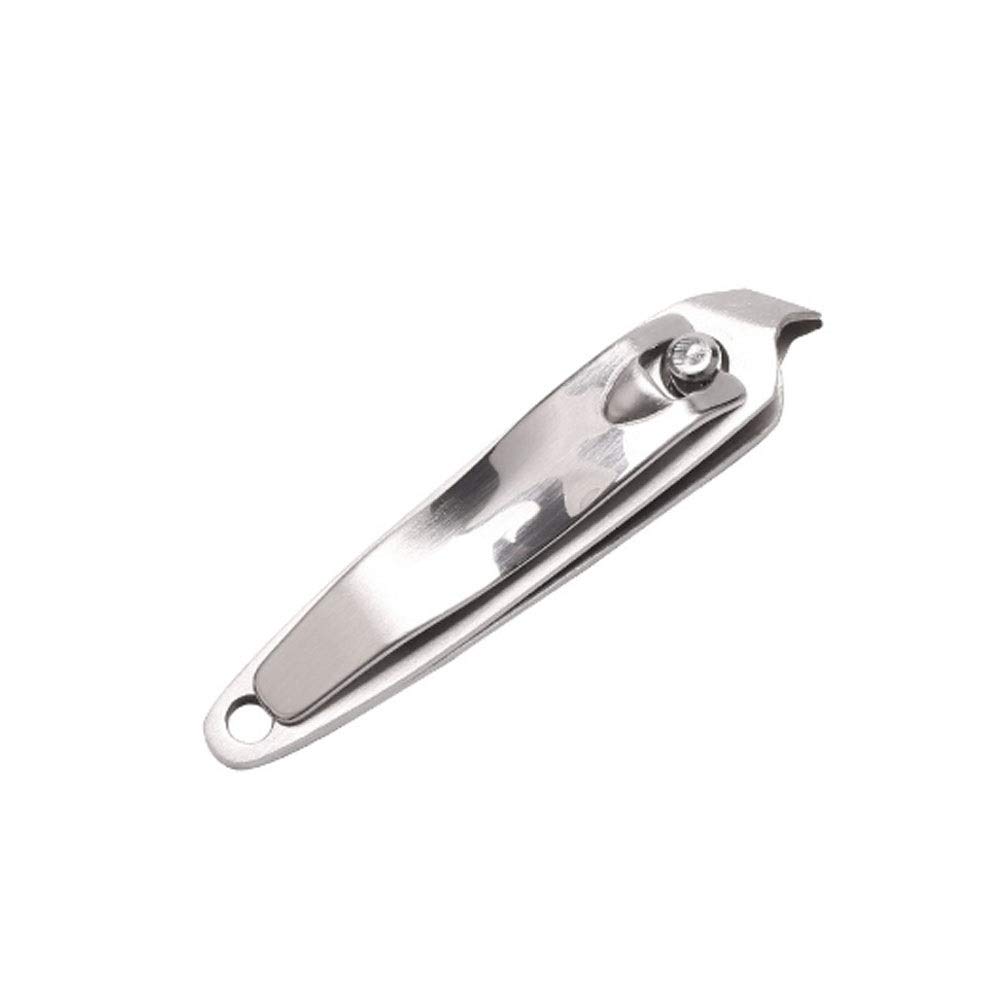 XIANGFAZJD Cortauñas Cubridoras de uñas Adult Acero Inoxidable Clavador de Clavo Silver 1.2 * 6.1cm Cubridoras de uñas multifuncionales