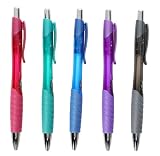 Greenbrier Inc Forma Ball Point Pens, 5-ct.- Black Ink - The pens are smoother writing and longer lasting for more precise writing.