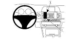 Robust und zuverlässig Brodit 854457 ProClip Kfz-Halterung für 5er Serie F10, F11 10- schwarz