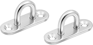 Totority Coat Hanger 2pcs Load-Bearing Hook Hammock Hook Hanging Snap Hooks Playground Swing Hooks Metal Hangers Heavy Clothes Rack