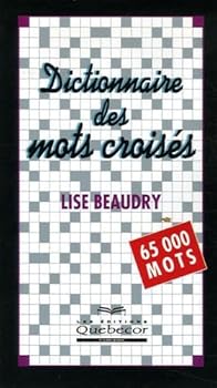 Paperback Dictionnaire des mots croisés : 65 000 Mots [French] Book
