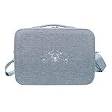 FACAIIO Bolsa de almacenamiento rígida impermeable para DJI Mavic Mini 4 3 Pro, gran capacidad con material de nailon sintético, 31,5 x 25 x 12 cm, color gris