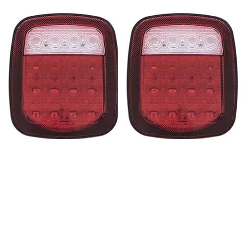 Luces traseras LED para Wrangler TJ CJ en color rojo pack de un par
