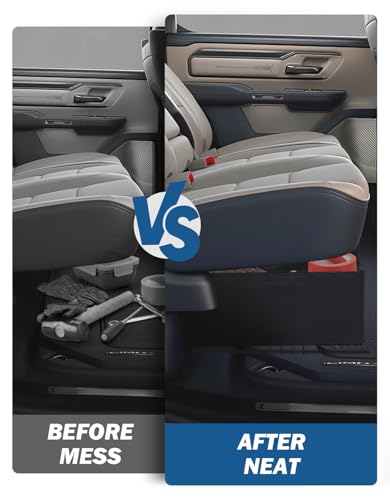 image for JOYTUTUS Under Seat Storage Compatible With 2019-2025 Ram 1500 Crew Ca