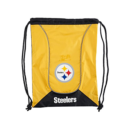 Concept One NFL Pittsburgh Steelers DoubleHeader Backsack, 18-Inch, Yellow