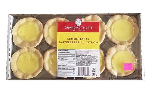 Grandmother's Bake Shoppe Lemon Tarts, 8ct, 680g/24 oz