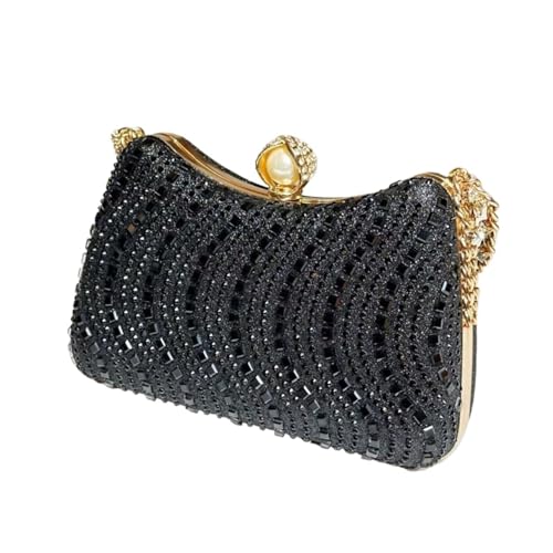 Sac rétro incrusté de diamants de soirée chic et mariage