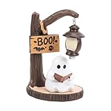 [Artisanat en résine très détaillé] Cette figurine de lampe de lecture fantôme est méticuleusement fabriquée à la main à partir de résine de qualité supérieure, présentant des détails exquis qui donnent vie au lecteur fantomatique.les textures délicates et la posture réaliste en font une pièce maîtresse captivante pour n’importe quel espace.