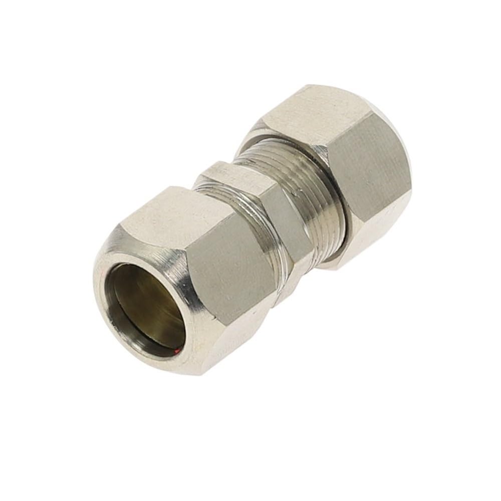Quick Connect Hose Fittings,Tube Seal Push-to-Connect Fitting - Twist Lock Plumbing Nut Straight Connector for 4-12mm Tubing, 1 Piece(12mmx12mm)