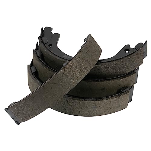 TRQ Rear Parking Brake Shoe Set Compatible with 2006-2009 Hyundai Azera 2007-2009 Santa Fe Kia Amanti 2003-2009 Sorento