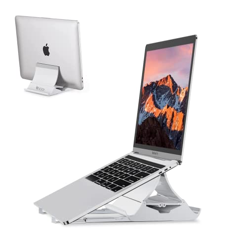 Laptop Ständer, Vertikal Laptop Stand, Ergonomische Laptopständer for Notebook (10-17 Zoll) MacBook Pro/Air, iPad, Lenovo, Samsung, Dell, Surface, HP, Acer und Huawei MateBook Cover