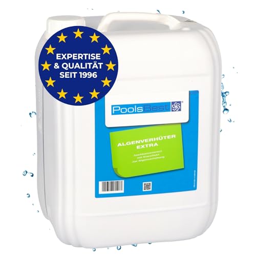 PoolsBest Algenverhüter extra 10L I schaumfreier Algenvernichter für Pool I