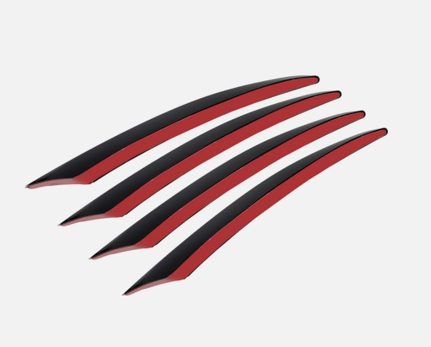 Front Air Vent Cover Trim Fits 2014-2021 18 C Class Sport Glossy，Replacement for Mercedes-Benz OEM