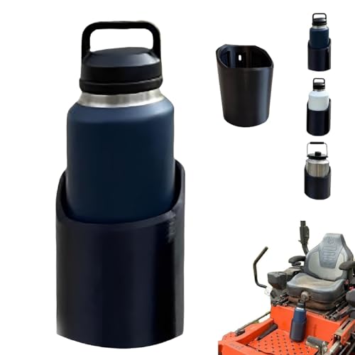 Magnetic Bottle Holder, Heavy Duty Magnetic Drink Holder, Big Magnetic Bottle Mounts for 46, 50, 64 Oz,Portable Magnetic Drink Holder for Tractor Fridge Yacht RV Forklifts Bus Lawnmower Truck(46)