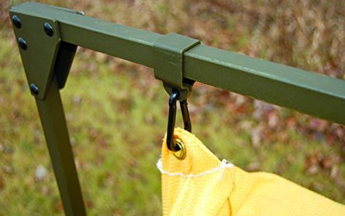 Hme Products Bowhunting Archery Indoor/Outdoor Range Practice Shooting 30 Inch Bag Holder Target Stand With Stabilizer Pin And Raised Leg Design #TOP6
