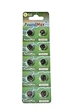 PoundMax Button Cell LR1130 10 Pack, 1,5V, Alkaline Battery - Image 2