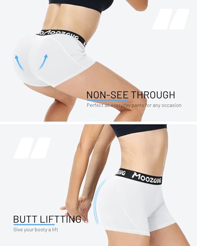 Women's Spandex Shorts - 3"/5"/8" Compression Volleyball Shorts for Workout Gym Yoga Athletic Biker Running Dance4