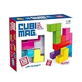 7 PIEZAS: Este rompecabezas niños y adultos contiene 7 bloques magneticos de diferente color y forma en su interior. Dependiendo de la dificultad del reto utilizaras más piezas magneticas o menos.
