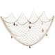 Fischernetz Fangoo 200×150 cm mit Muscheln für maritime Dekoration