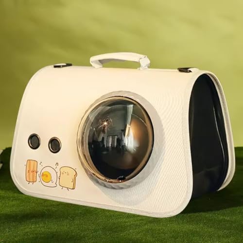 Bolsa Pet Transporte Passeio Viagem Avião Visão Panorâmica Respirável Confortável Ventilada Seguro G
