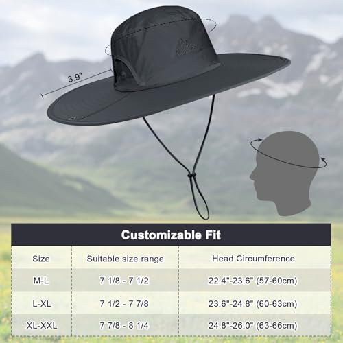 Cooltto フィッシングハット サファリハット メンズ