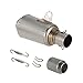KKmoon 51mm Silenciador Tubo de Escape Escarchado con Malla Cola Universal para...