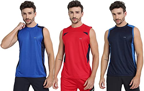 Image of FTX Men's Solid Regular Fit T-Shirt