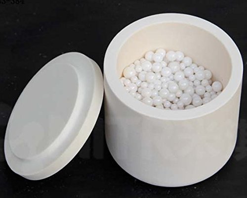 Hanchen 100 ml tarro de trituración de alúmina Lab bola planetaria molino de molienda tarro, taza y cuenco