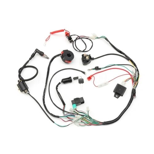 Bobine d'allumage solénoïde et faisceau électrique CDI moto 50
