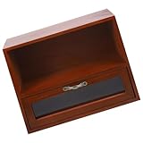 Mini armoire - une finition soignée garantit sa durabilité et sa praticité, et un fond stable peut se tenir bureau de manière stable, support de rangement pour articles divers