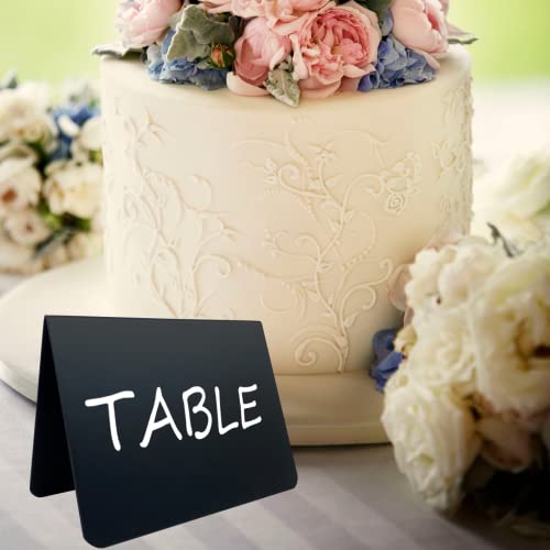 Millaass 12 Pcs 4"X3" Mini Chalkboard Signs For Chalk Sign,Reserved Table Signs,Easy To Write&Wipe Out,Food Labels For Party Buffet,Place Cards,Event Decorations,Wedding,Bakery,Small Chalkboard Sign #TOP4