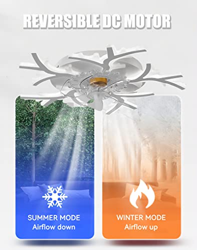 Ventilateur de plafond LED 63cm noir avec télécommande et appli - 4
