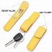 12 Pcs Ear Pick Earwax Removal Kit, Ear Cleaning Tool, Stainless Steel Earwax Removal Tool with Leather Storage Box (Black&Yellow)