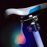 YUERWOVER - Reflectores de bicicleta LED para bicicleta, luces traseras esenciales para la noche, luces de ciclismo, luces...