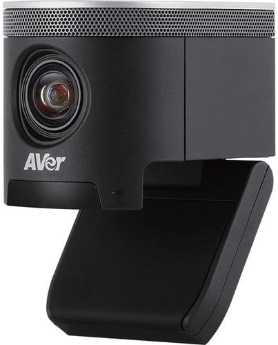 AVer CAM340+ Conference Camera with Microphone, Black (COMMIC34PLUS)