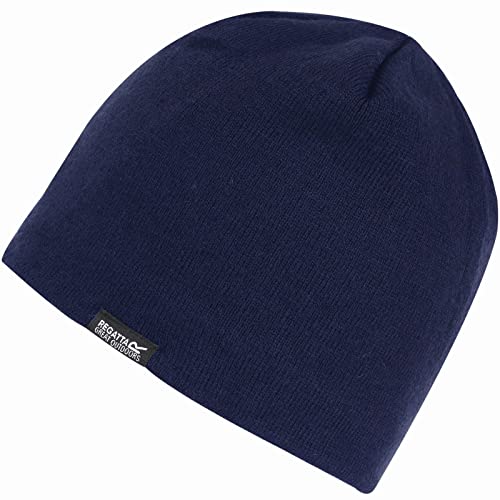 Regatta Brevis II Knit Knitted Fleece Lined Beanie Hat Navy
