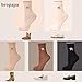 bropapa Womens Cotton Crew Socks Ankle Casual Knit Fashion Cotton Dress Sock Cute Socks Embroidery bow for Girls 5Pack